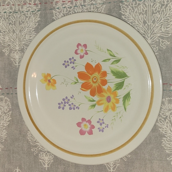 Vintage Dining Vintage Pair Of Mikasa Spring Floral Dinner Plates Japan Poshmark